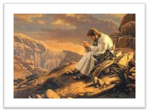 Jesus-meditando-en-el-desierto Zaratustra y Jesús de Nazarez